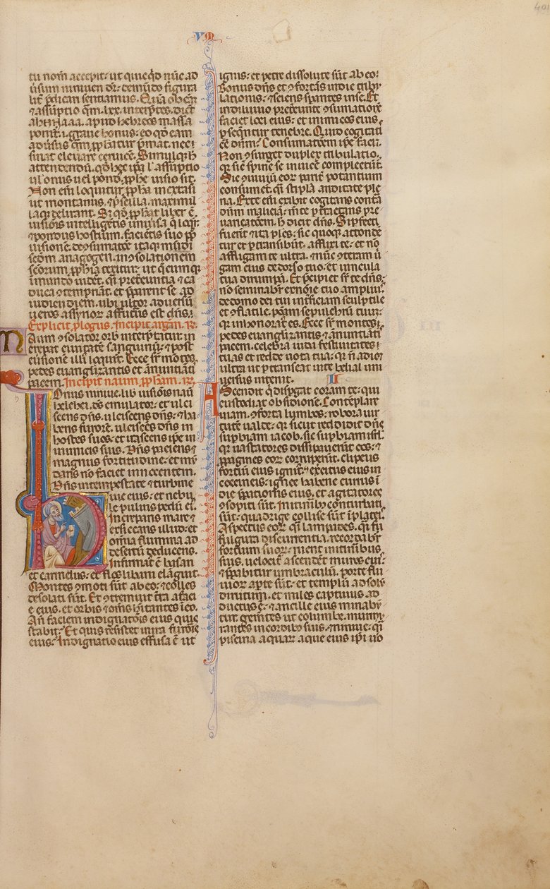 Initial O: A Prophet before Nineveh by Unknown artist