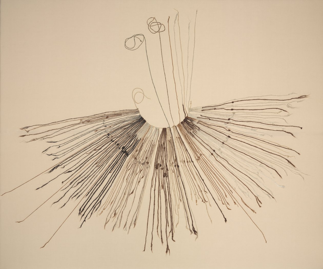Inka Khipu (Fiber Recording Device) by Unknown artist