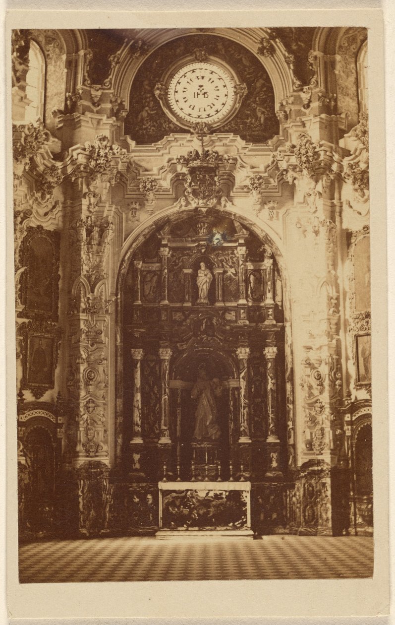 Interior of an Unidentified Church by Unknown artist