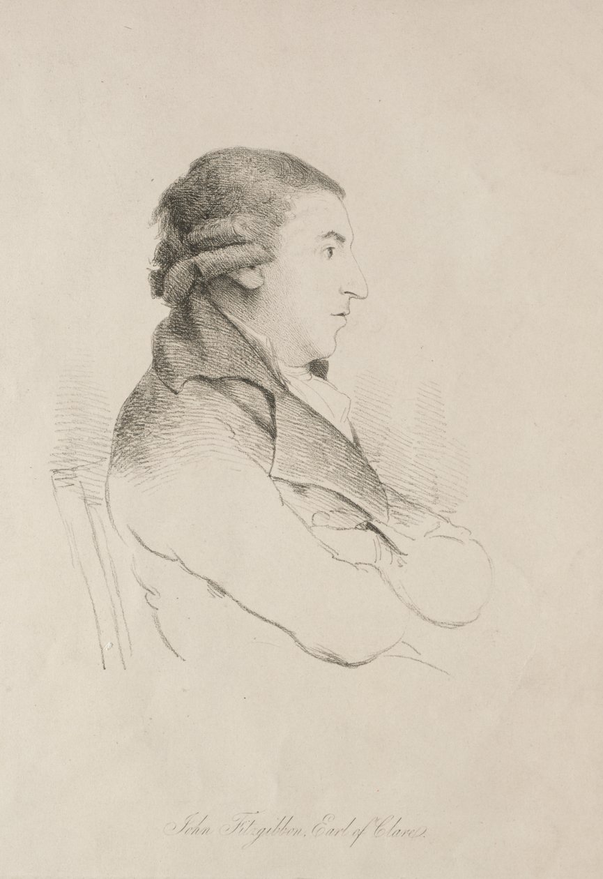 John Fitzgibbon, Earl of Clare by Unknown artist