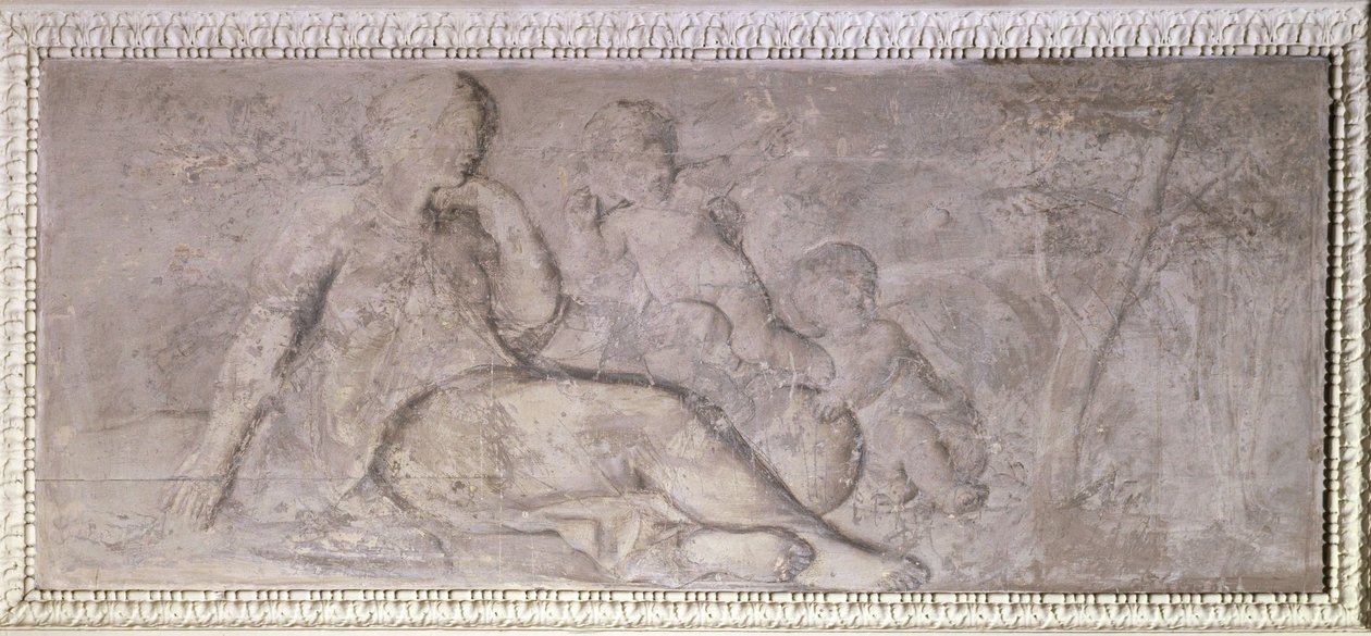 Geography, Loves and Terrestrial Sphere, between 1775 and 1785 by Unknown artist