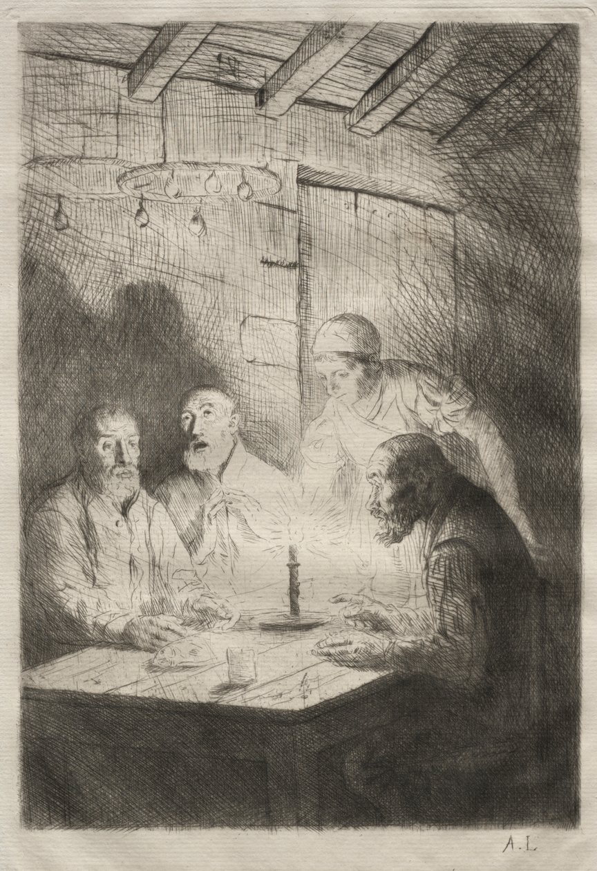 The Supper at Misery by Unknown artist