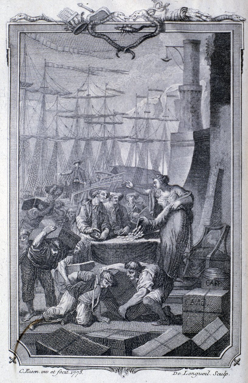 Trade with the colonies (including coffee) - in 