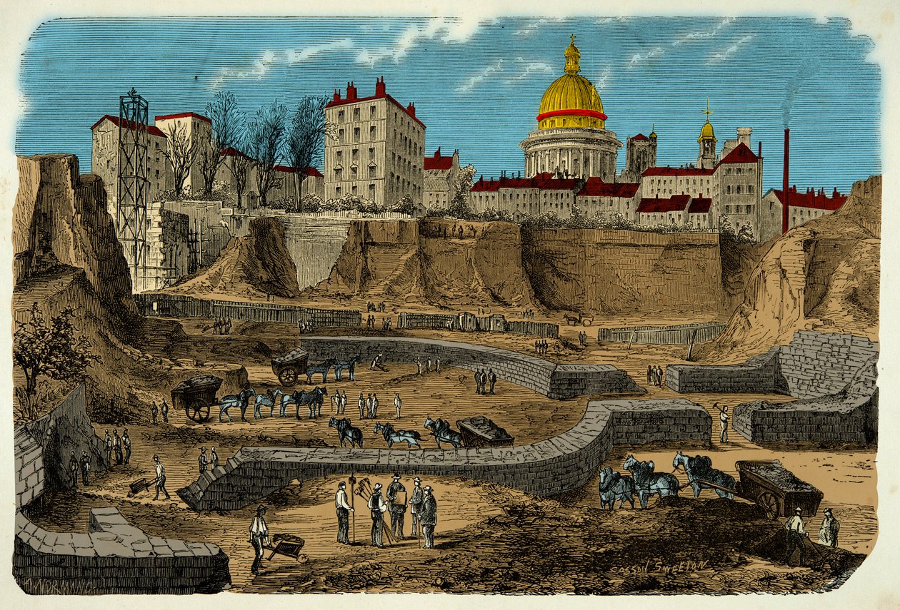 Location of the Gallo-Roman Circus Dating Back to the 2nd Century BC by Unknown artist