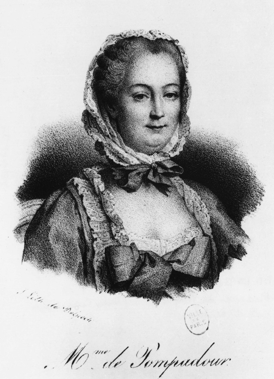 Madame de Pompadour, Jeanne Antoinette Poisson by Unknown artist