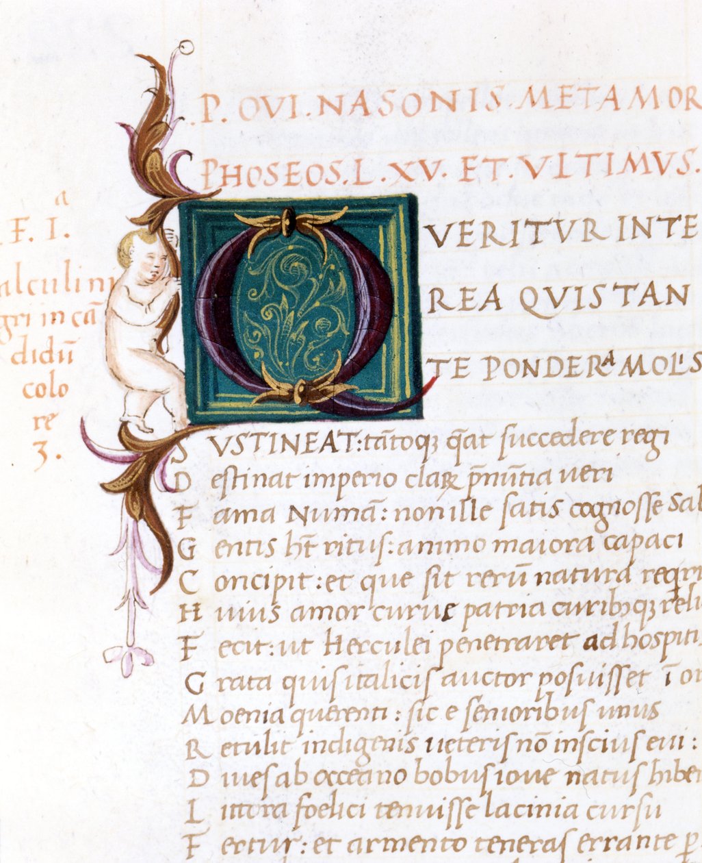 Metamorphoses of Ovid. 15th century manuscript by Unknown artist