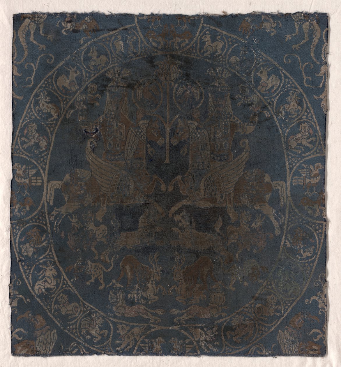 Modern Reproduction of the Bahram Gur silk in Berlin by Unknown artist