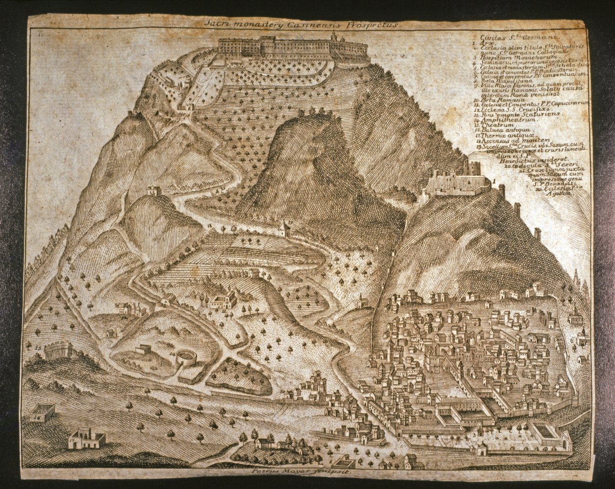 Montecassino: The Monastery by Unknown artist
