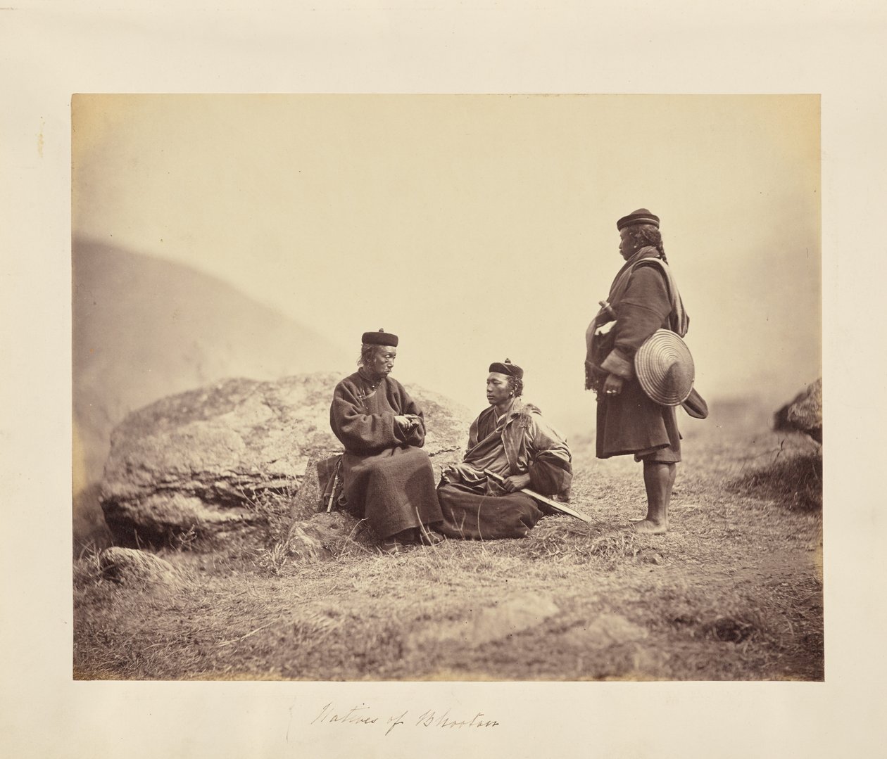 Natives of Bhutan by Unknown artist