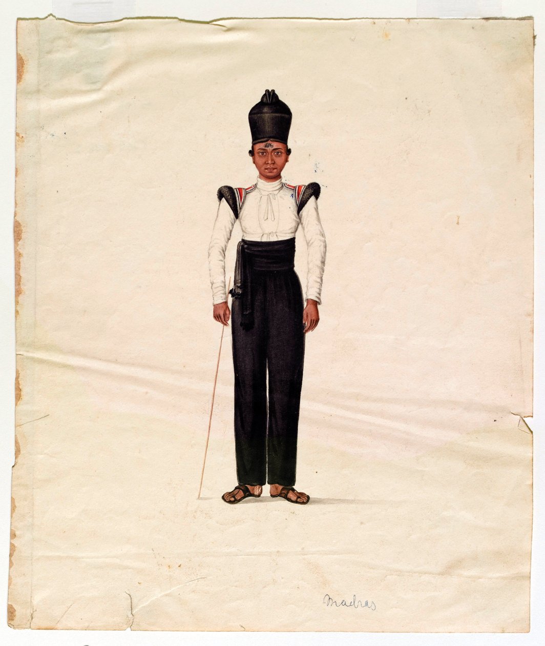 Orderly Boy, Madras Army by Unknown artist