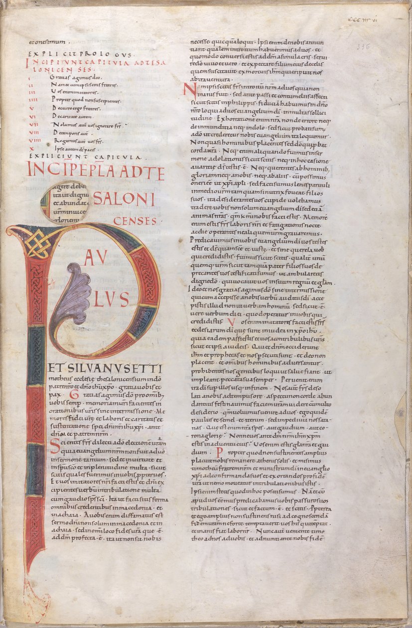 Paul: Initial of Paul