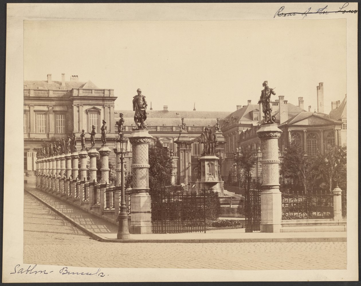 Petit Sablon Square, Brussels by Unknown artist