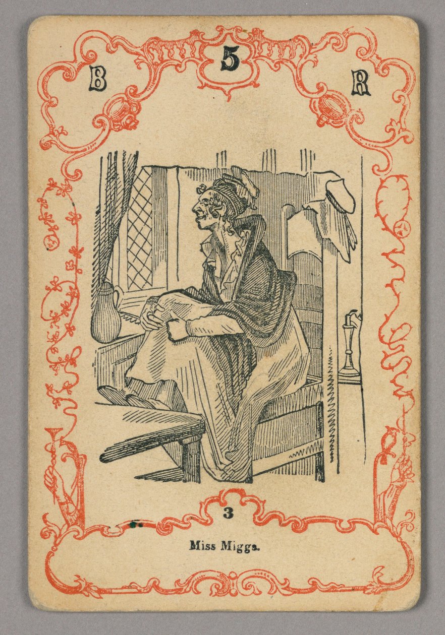Playing card by Unknown artist