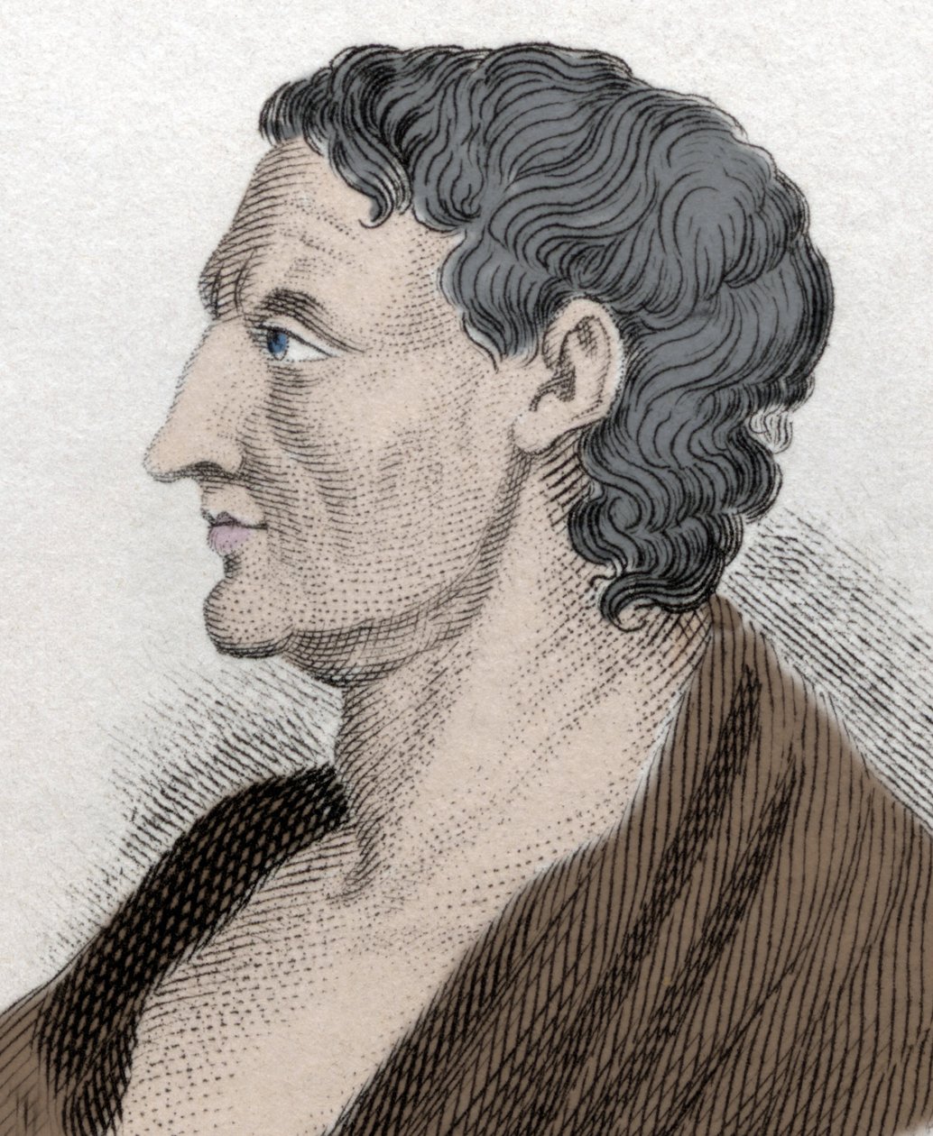 Aristotle Drawing Side View