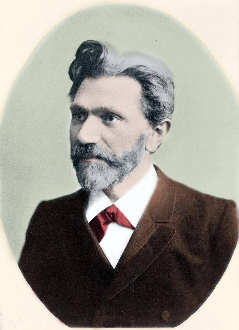 Portrait of August Bebel (1840-1913), German politician. by Unknown artist