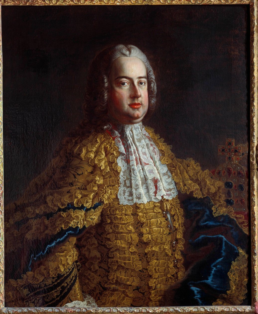 Portrait of Francois III (1708-1765) Husband of Marie Theresa of Austria by Unknown artist