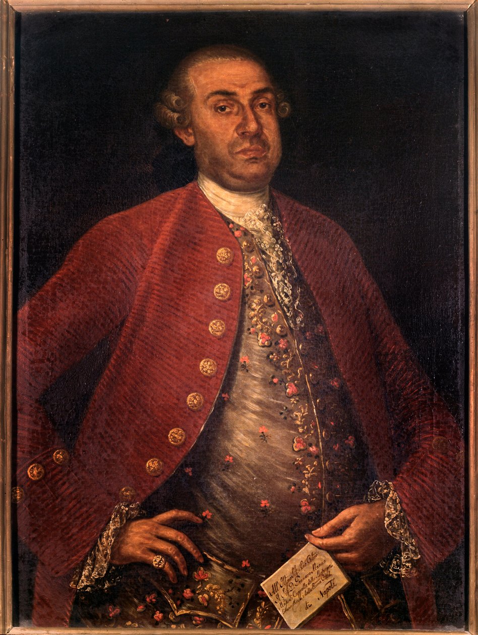 Portrait of Gennaro Manna, Italian composer by Unknown artist