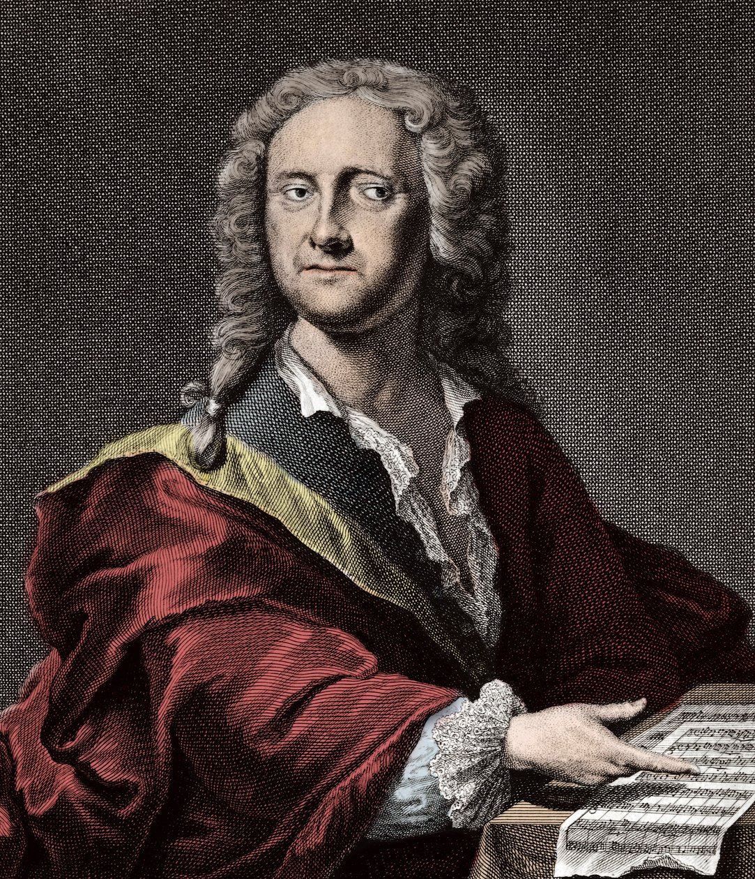 Portrait of Georg Philipp Telemann 1681 1767 German composer