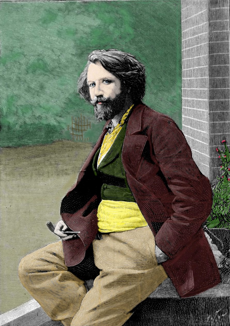 Portrait of Gustave Charpentier, French composer. by Unknown artist