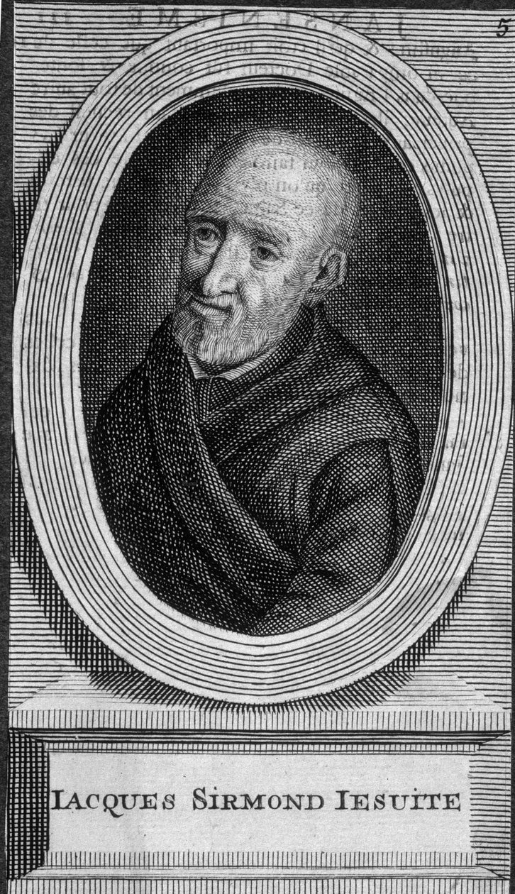 Portrait of Jacques Sirmond, Jesuit - n.d. by Unknown artist