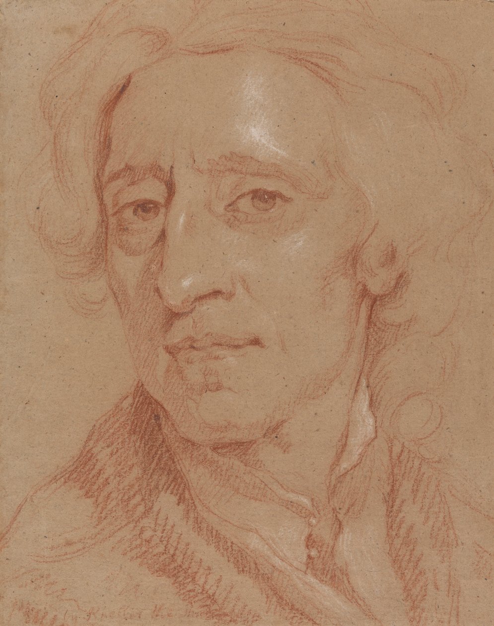 Portrait of John Locke, The Philosopher by Unknown artist