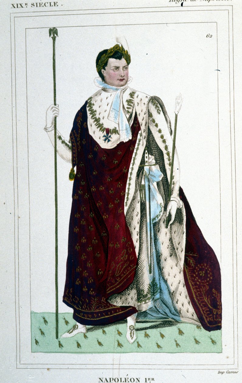 Portrait of Napoleon I (1769 - 1821) in Emperor