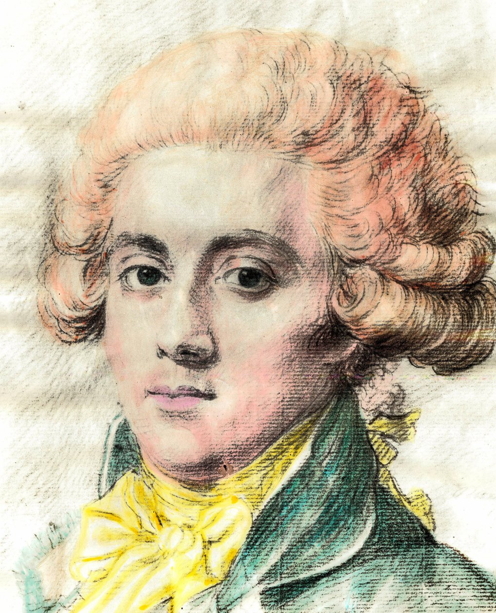 Portrait of Pierre Victorien Vergniaud, French politician Girondin (detail) by Unknown artist