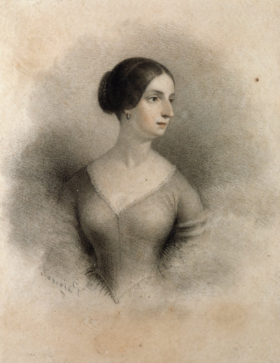 Portrait of Teresa Borri (1799-1861) by Unknown artist