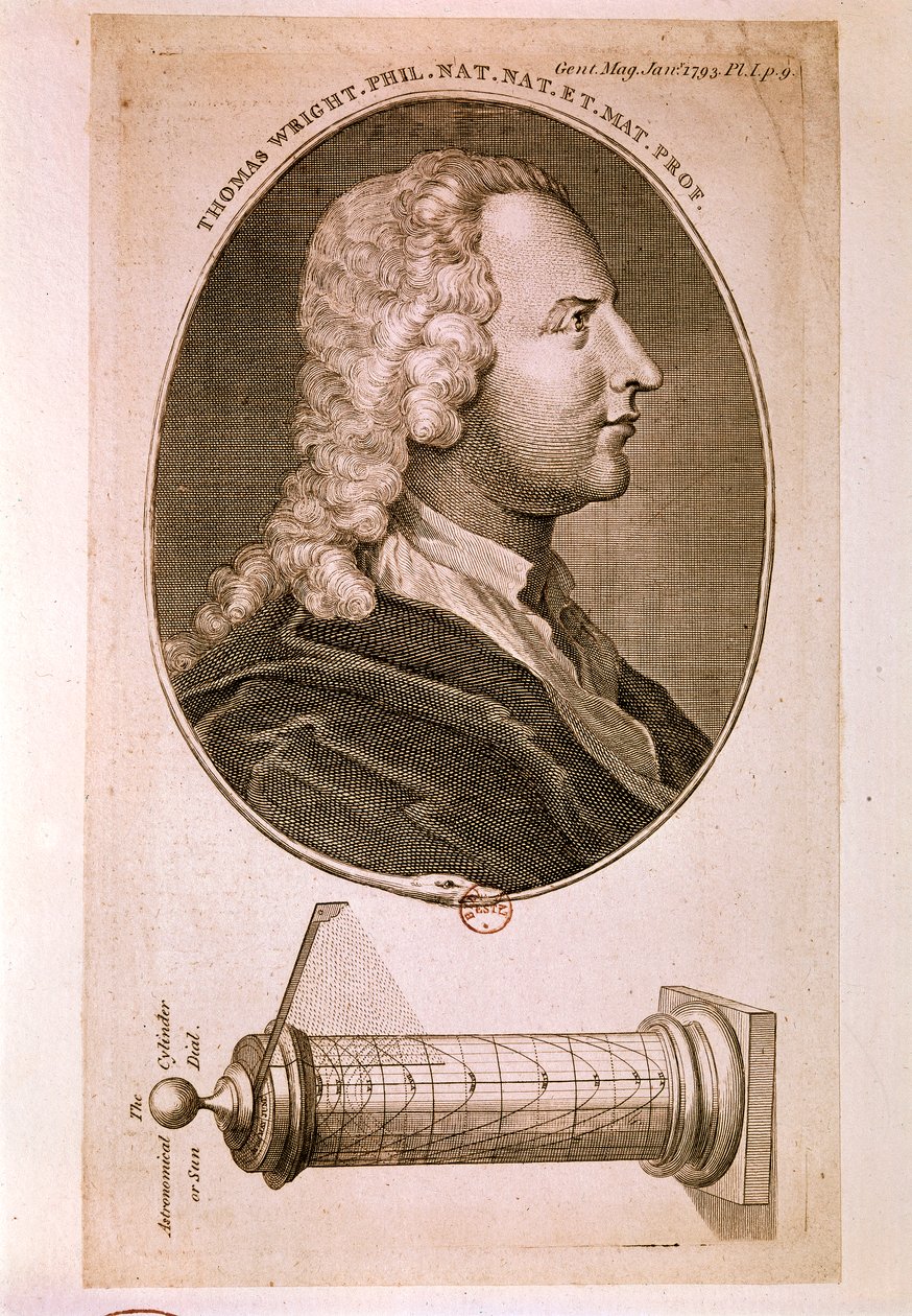 Portrait of Thomas Wright by Unknown artist