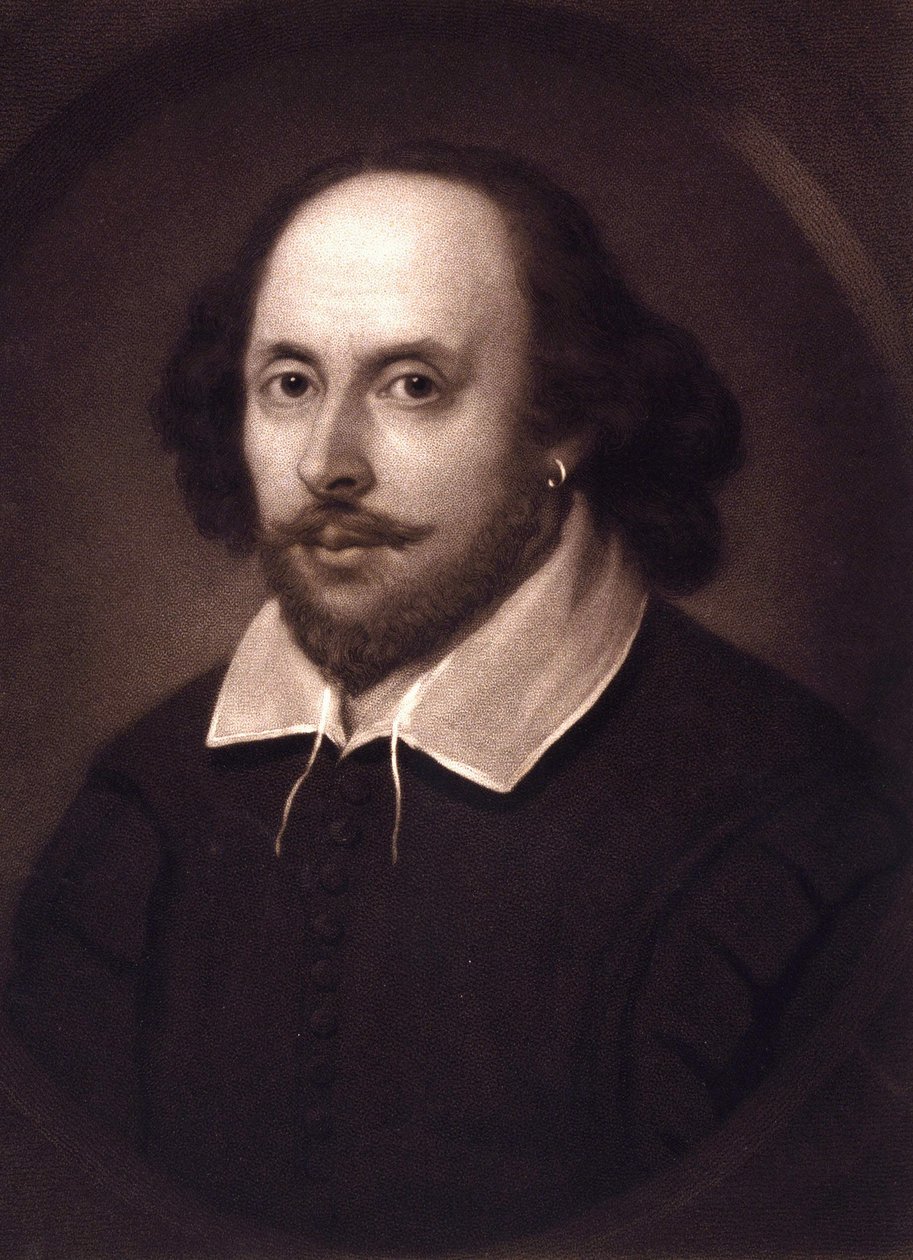 Portrait of William Shakespeare by Unknown artist