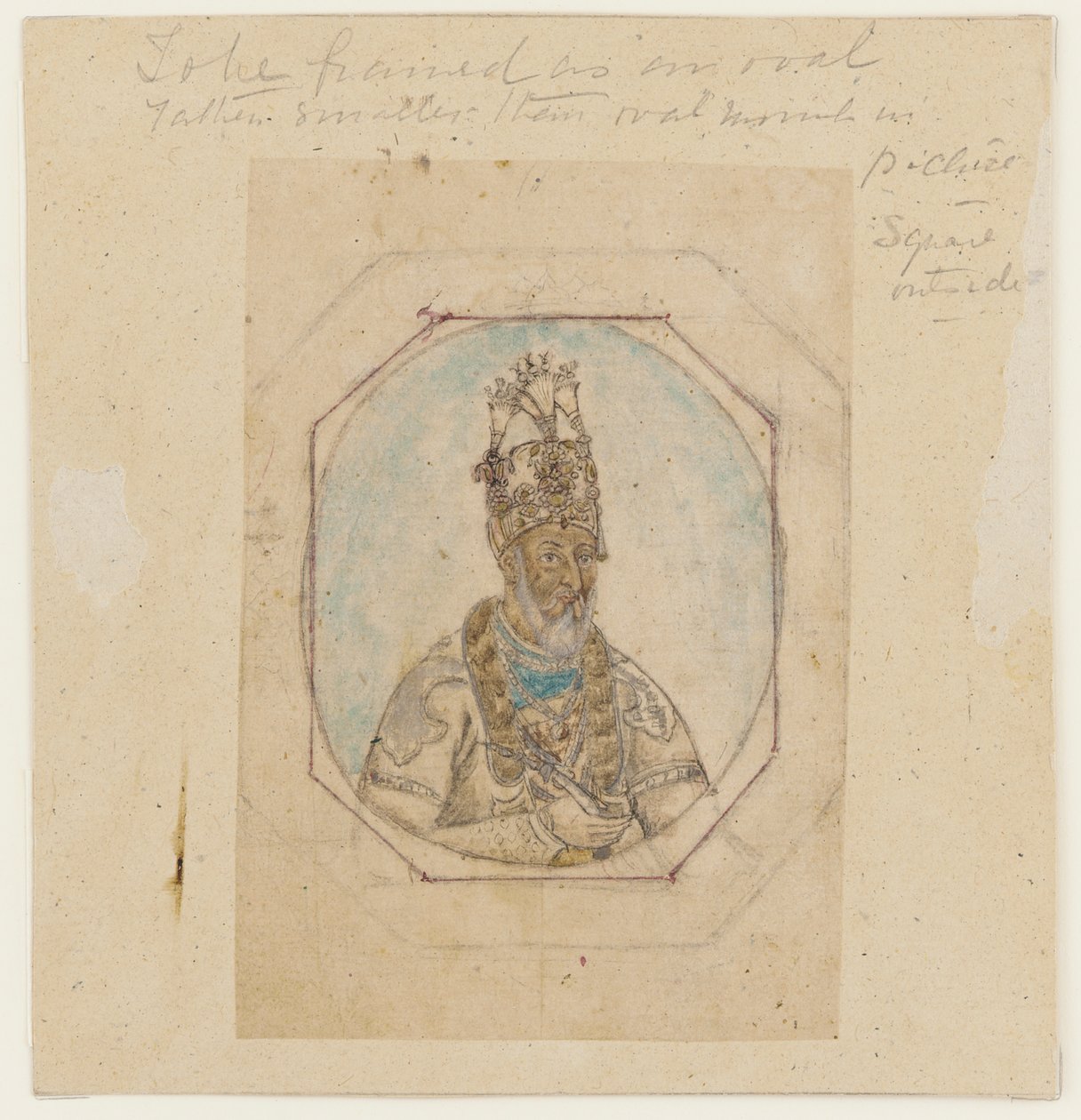 Portrait of a Mughal Ruler by Unknown artist