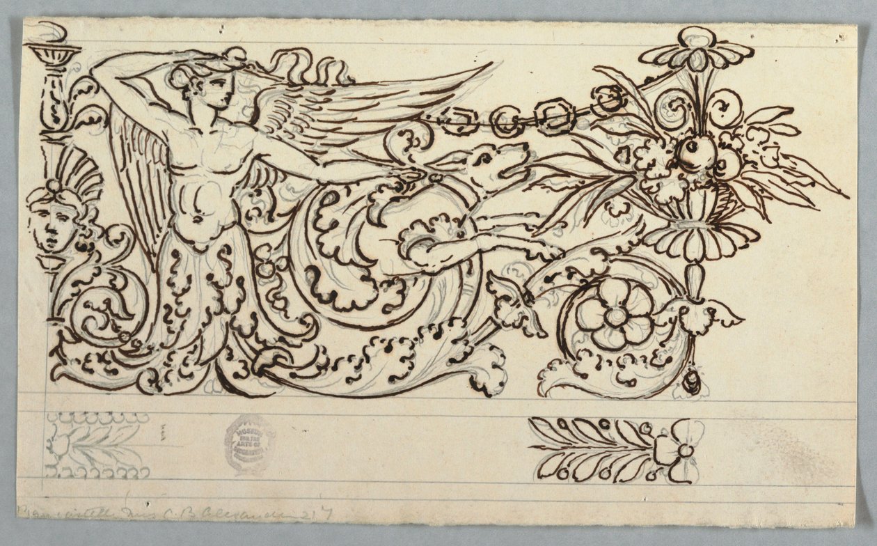 Project for the Decoration of a Frieze by Unknown artist