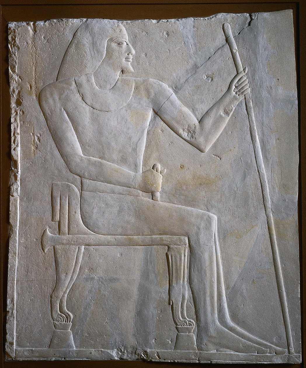 Relief of Nyankhnesut Seated by Unknown artist