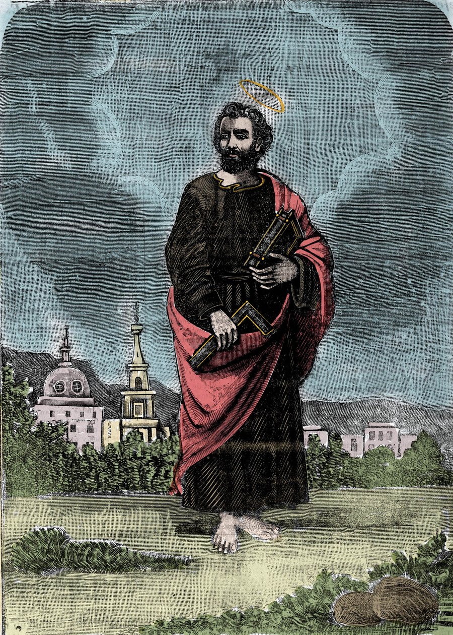 Representation of the apostle Saint Jude Thaddee by Unknown artist