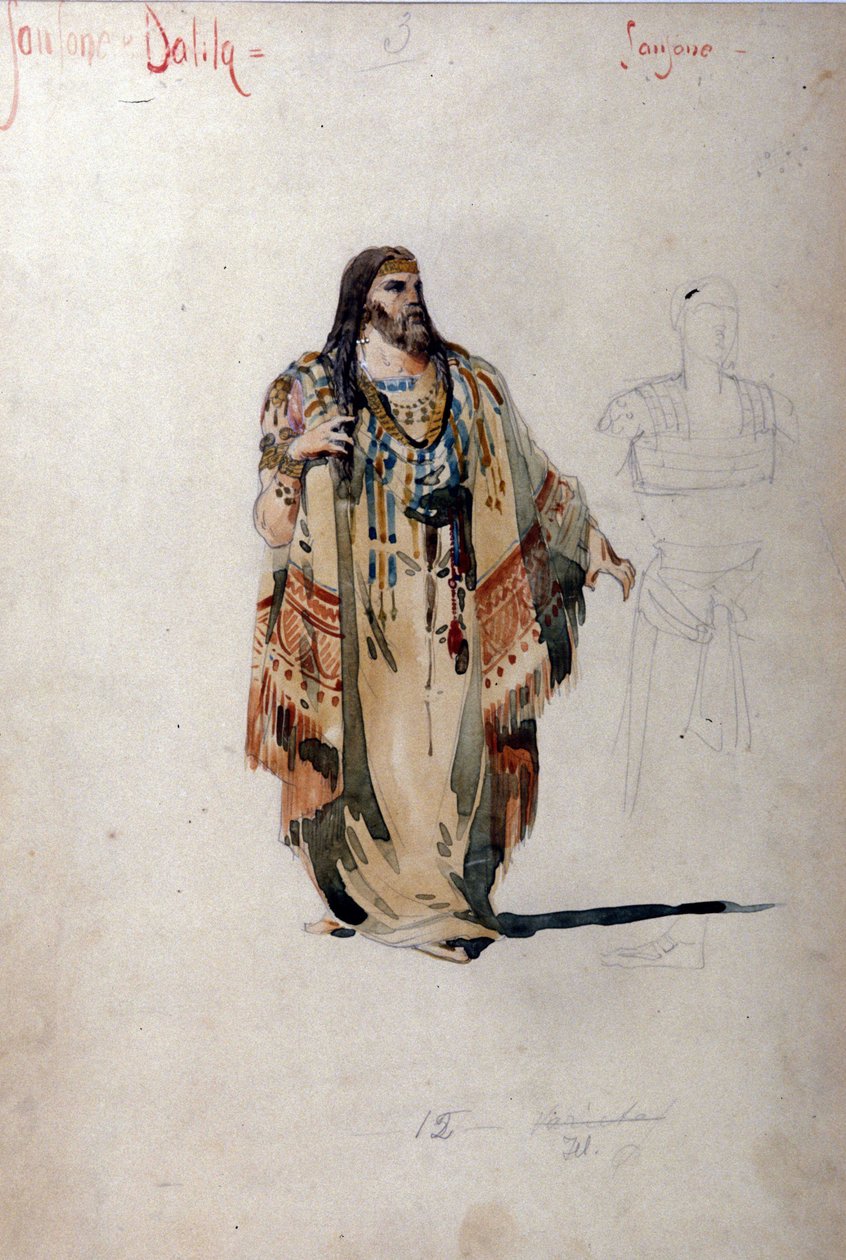 Samson costume for the opera 