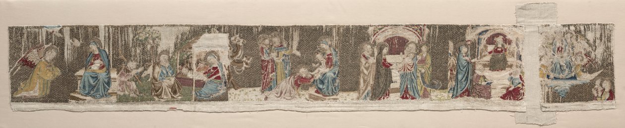 Scenes of the Life of the Virgin, from an Altar Frontal by Unknown artist
