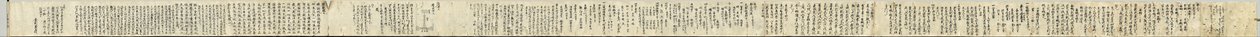 Scroll of Miscellaneous Notes on a Calendar (recto) by Unknown artist