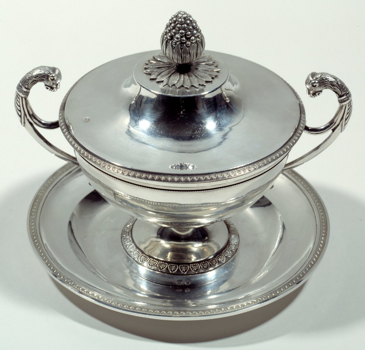Silver Cup with Top of a Pine Cone by Unknown artist