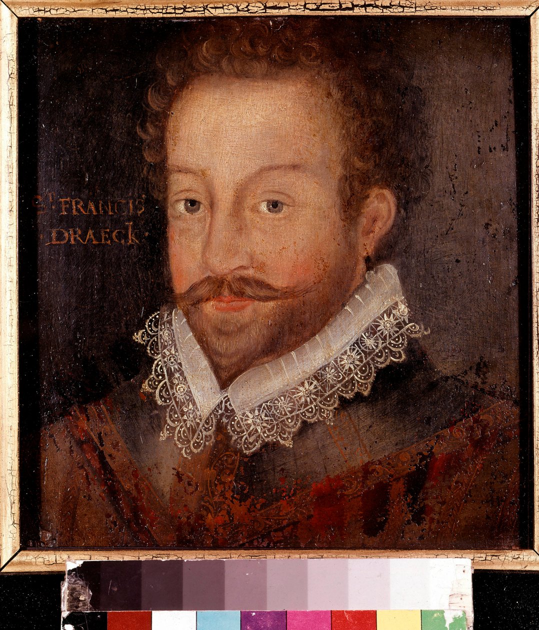 Sir Francis Drake, after an Engraving Attributed to Jodocus Hondius, c.1583 by Unknown artist