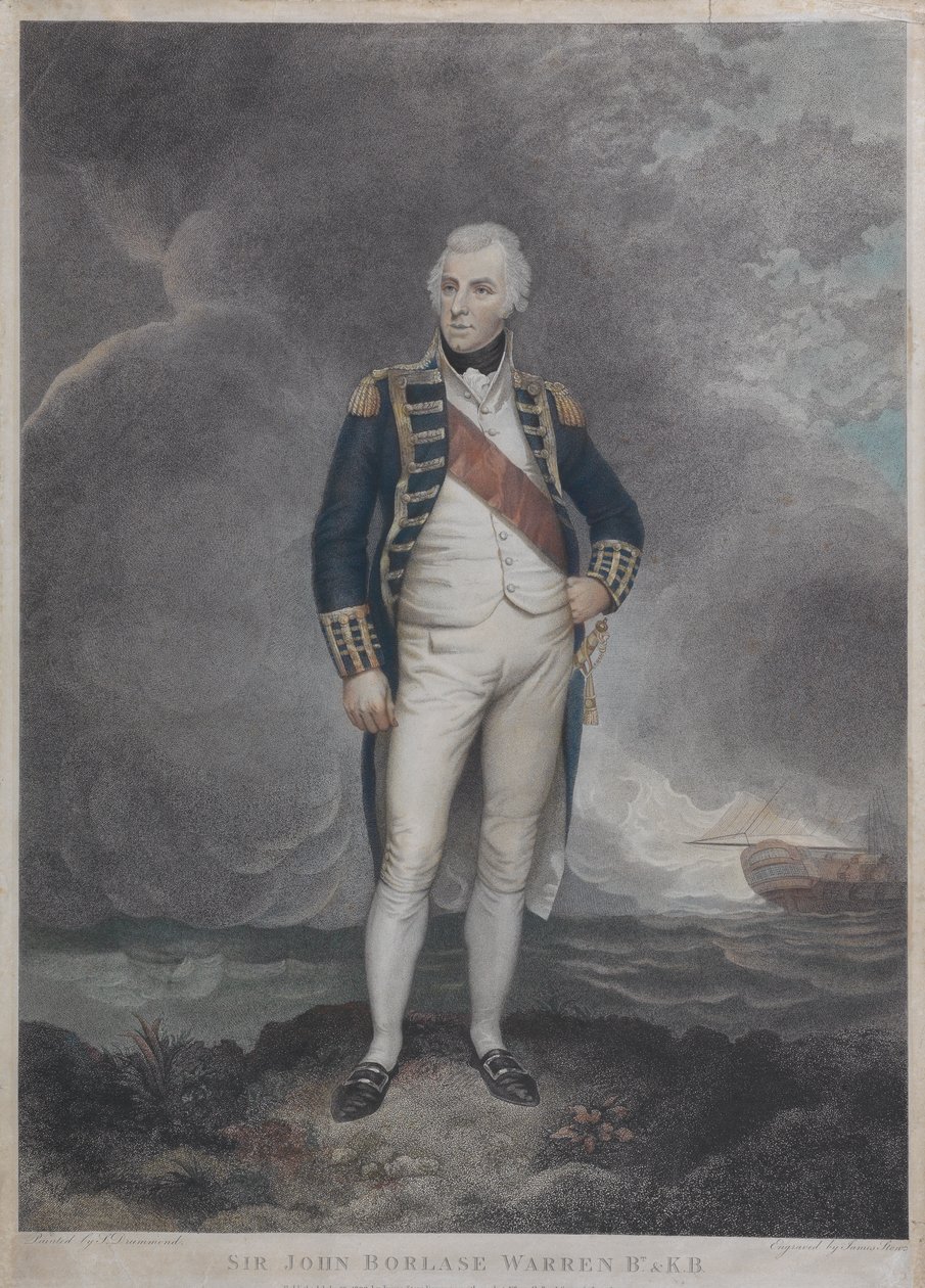 Sir John Borlase Warren (1753-1822) by Unknown artist