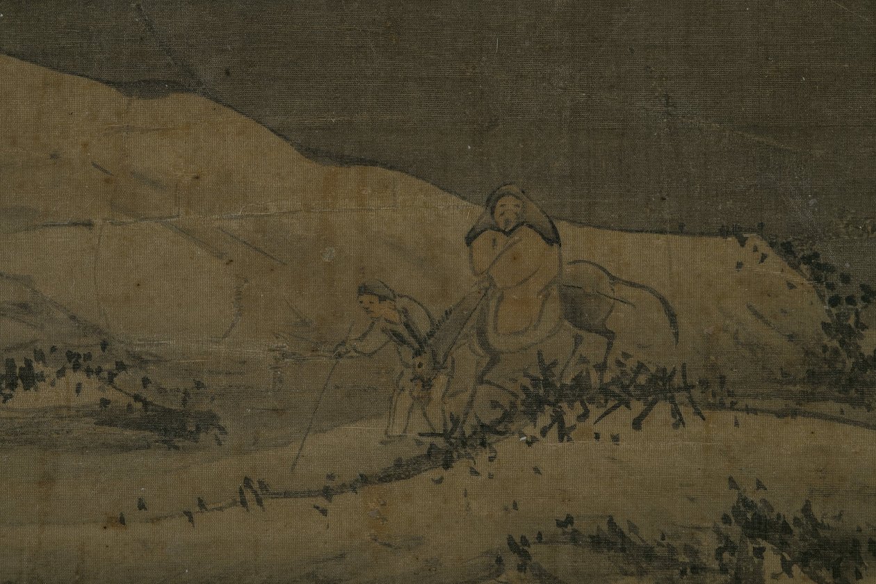 Snowy landscape by Unknown artist