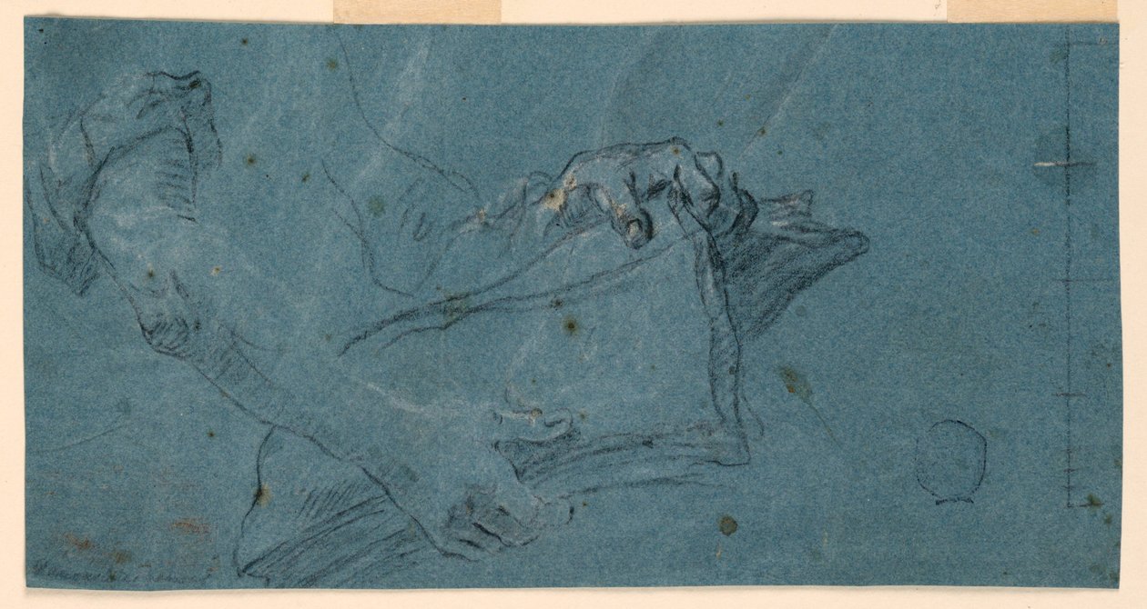Study: Hands by Unknown artist