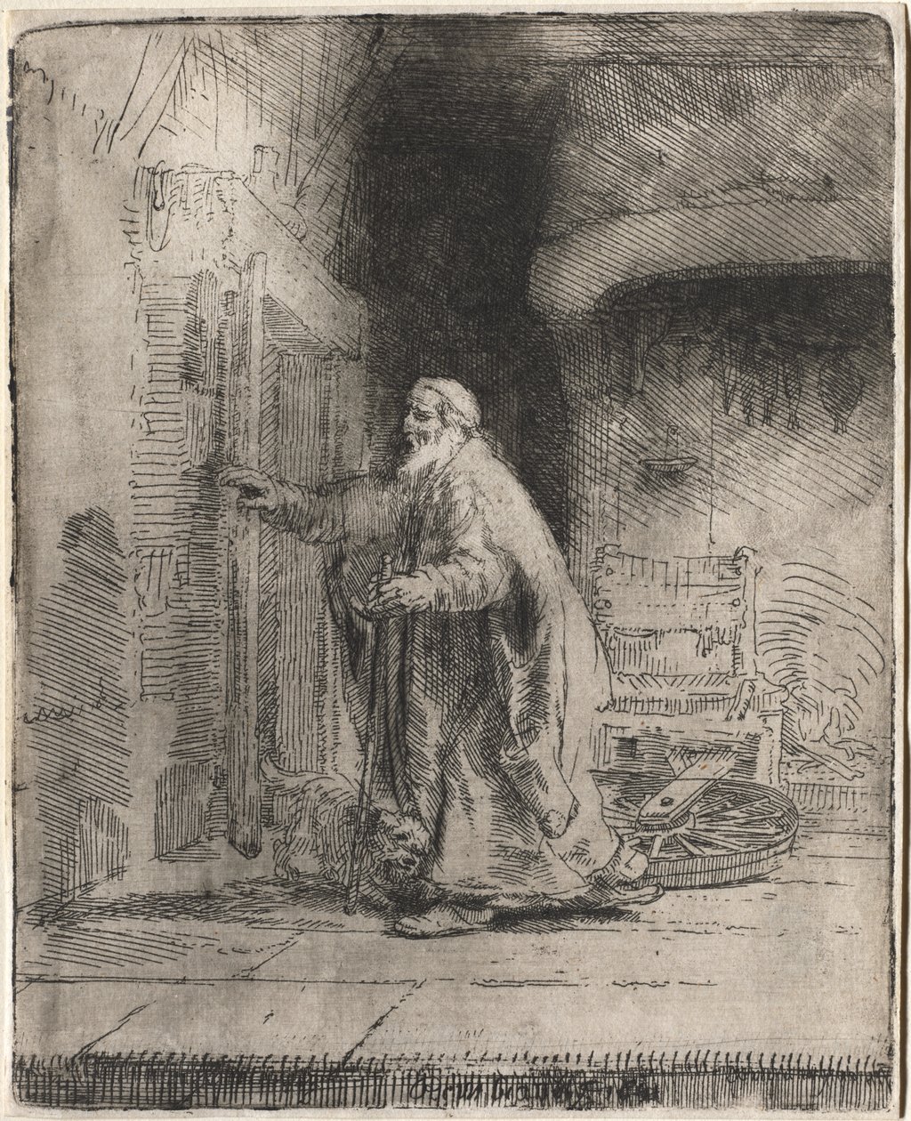 The Blindness of Tobit: The Large Plate by Unknown artist