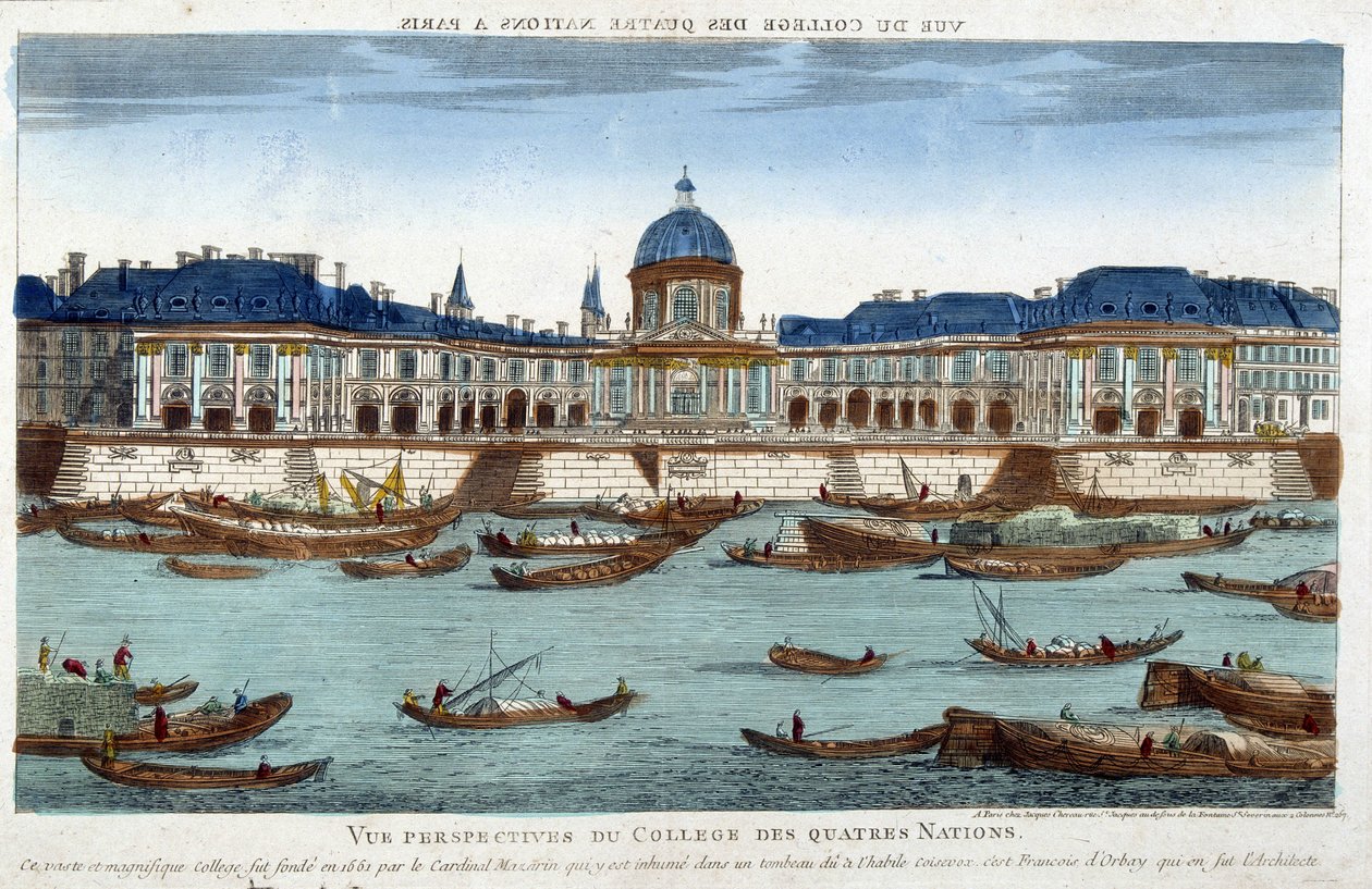 The College of Four Nations by Unknown artist