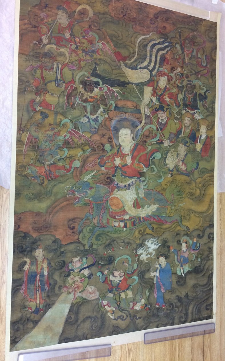 The Daoist God of Thunder with his Entourage by Unknown artist