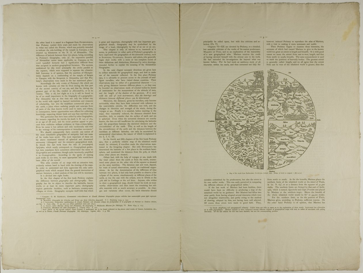 The Geographical Atlas of Ptolemy by Unknown artist