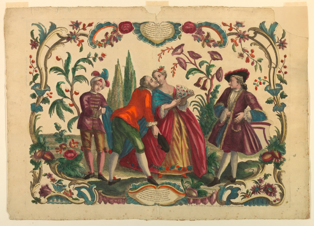 The Kiss Returned by Unknown artist