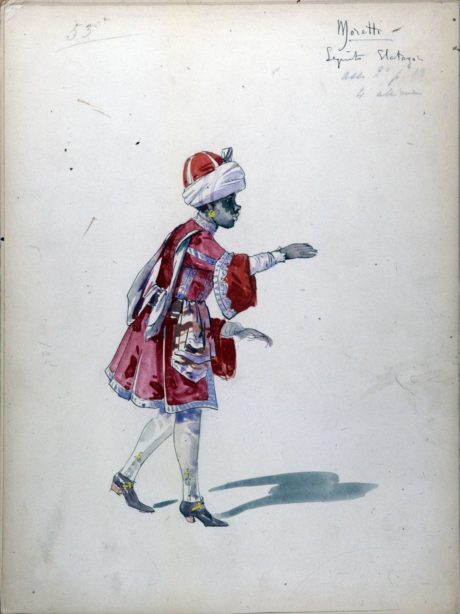 The Lady of Spades: Opera composed in 1890 by Piotr Ilyich Tchaikovsky. by Unknown artist