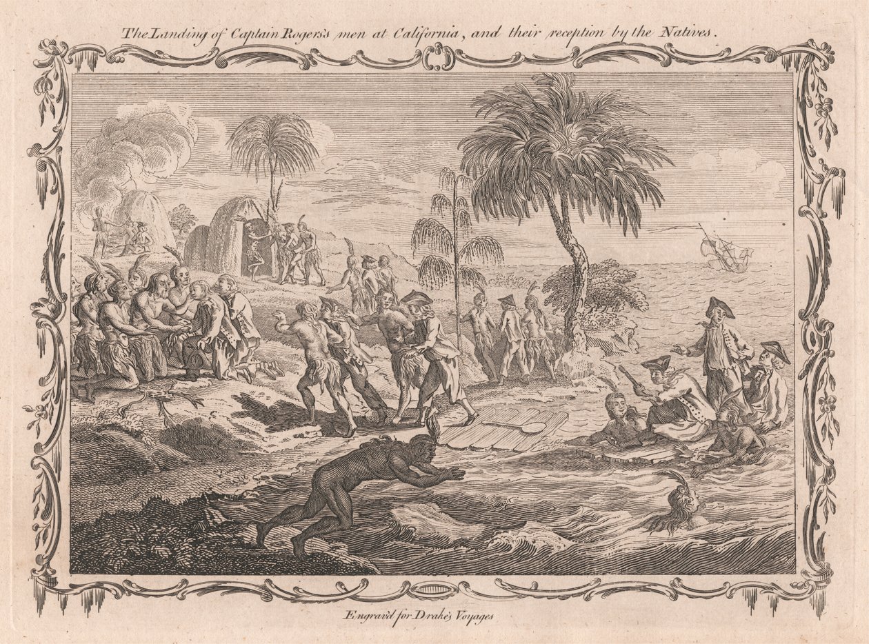 The Landing of Captain Roger