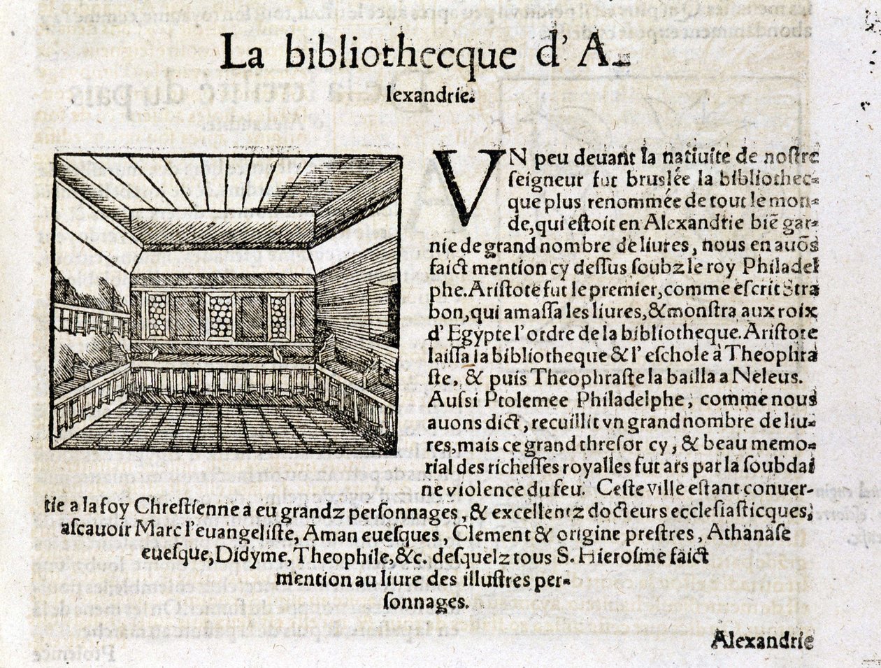 The Library of Alexandria - in 